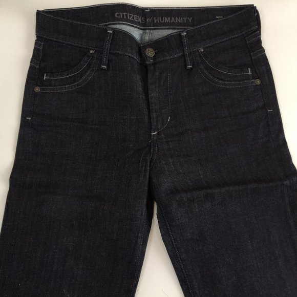 Citizen of Humanity Hutton Medium Rise Wide Leg Jeans 28 - Picture 4 of 9